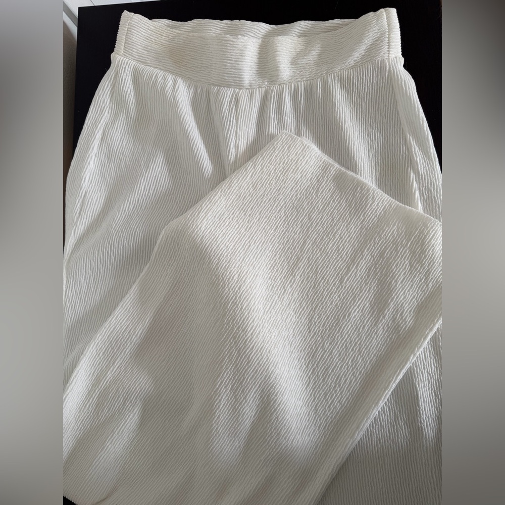 Zara Ribbed Flowy Pants - Picture 3 of 6